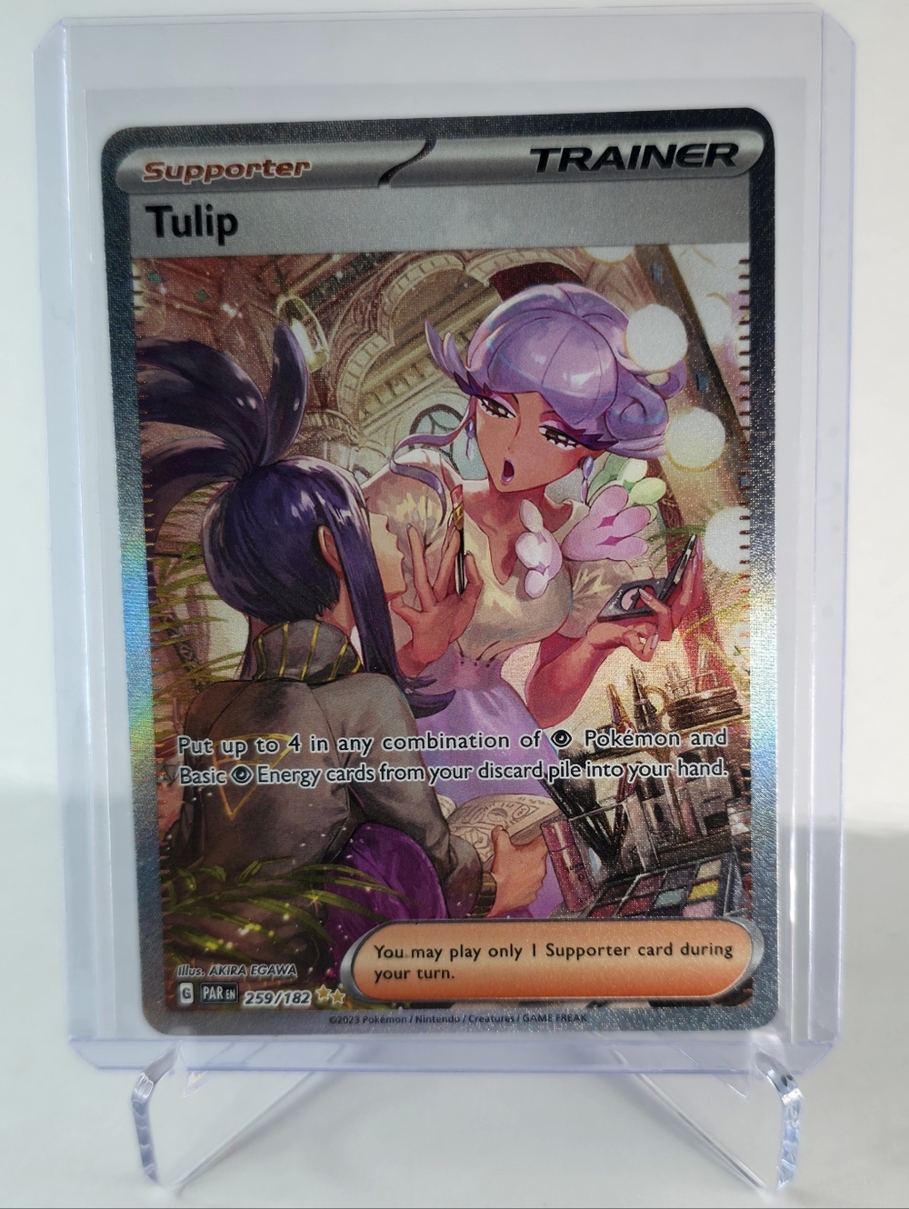 Pokémon TCG - Tulip - Paradox Rift - Special Illustration Rare - 259/182